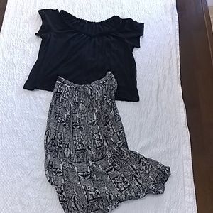 Black cotton Plus size shirt
